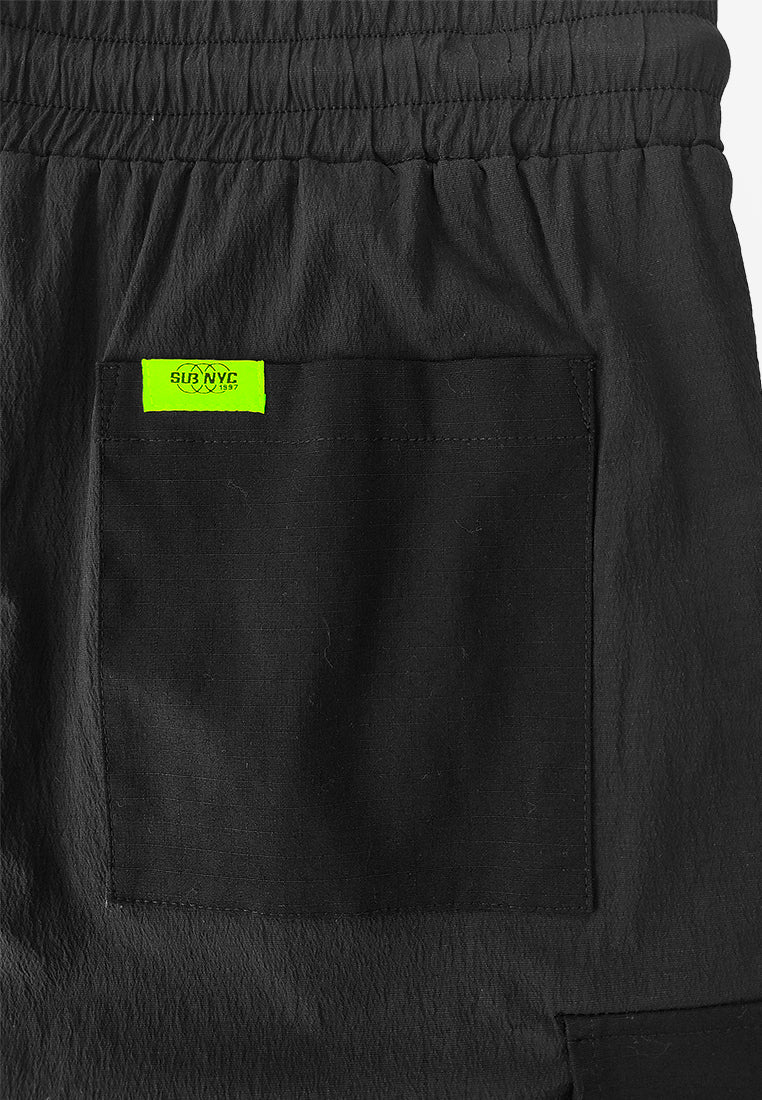 Men Short Pants - Black - 410213