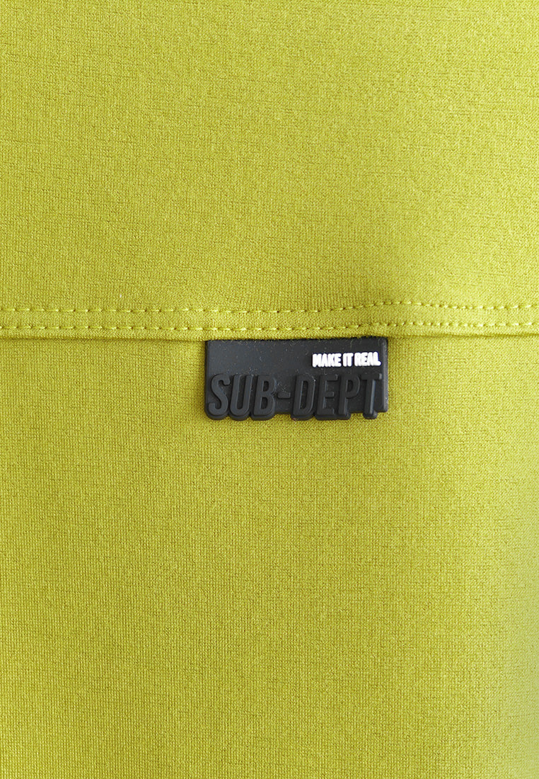 Women Short-Sleeve Fashion Tee - Dark Yellow - 510268