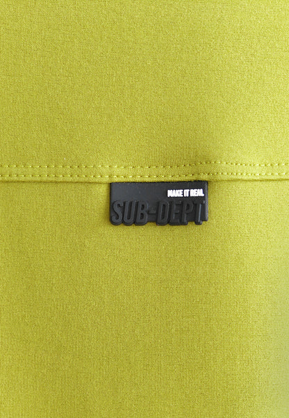 Women Short-Sleeve Fashion Tee - Dark Yellow - 510268