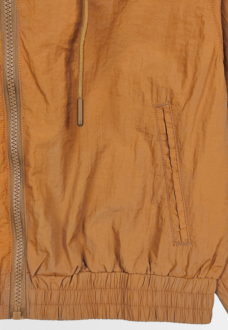 Women Hoodies Jacket - Bronze - 310016