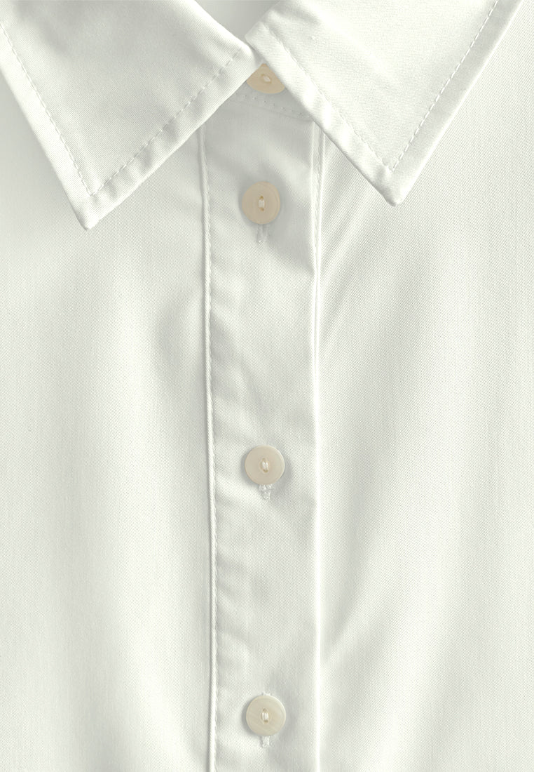 Women Short-Sleeve Shirt - White - 610438