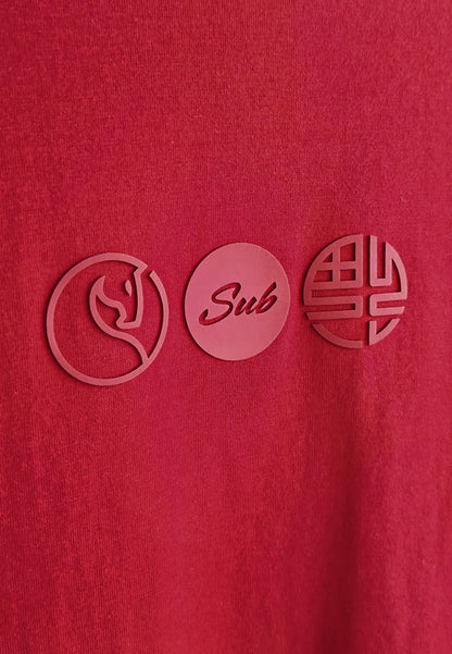 Men Short-Sleeve Graphic Tee - Red - 510349