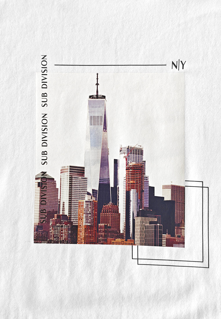 Men Short-Sleeve Graphic Tee - White - 510158