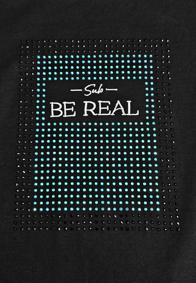 Women Sleeveless Fashion Tee - Black - 610240