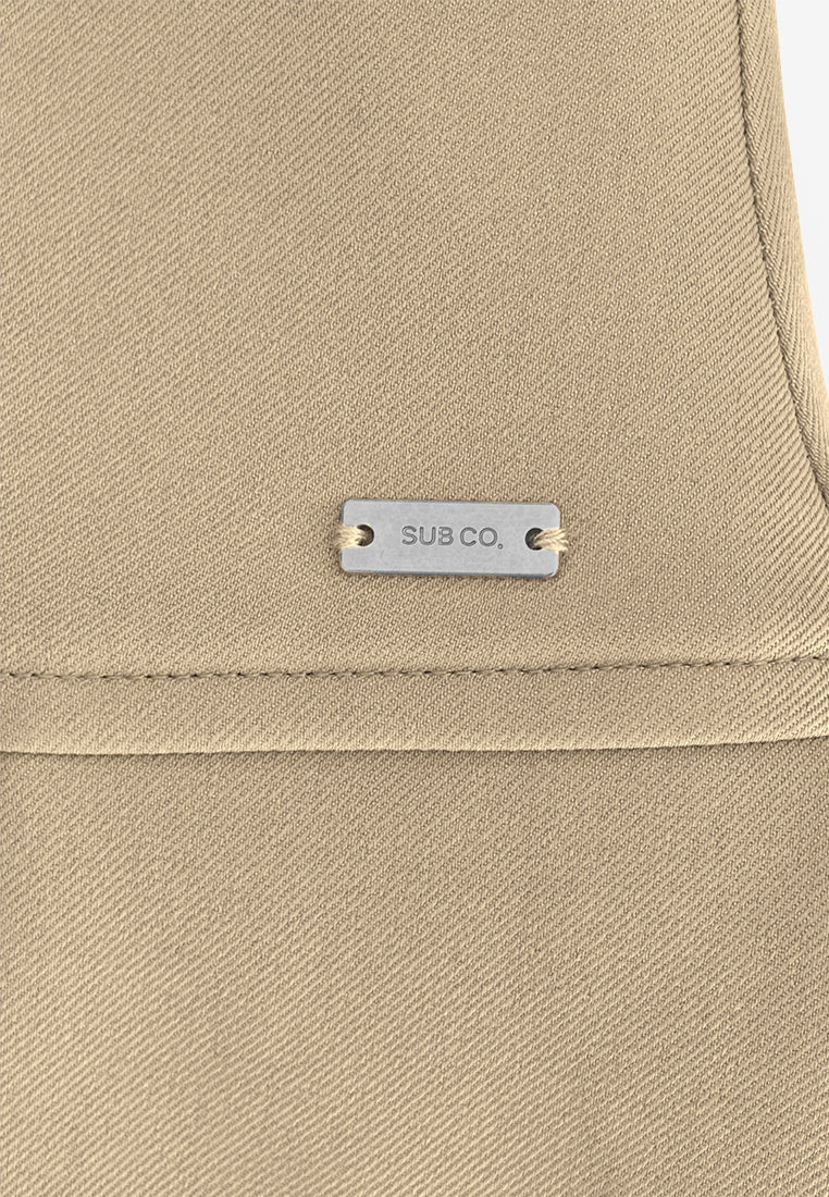 Women Short Skirt - Khaki - 610441