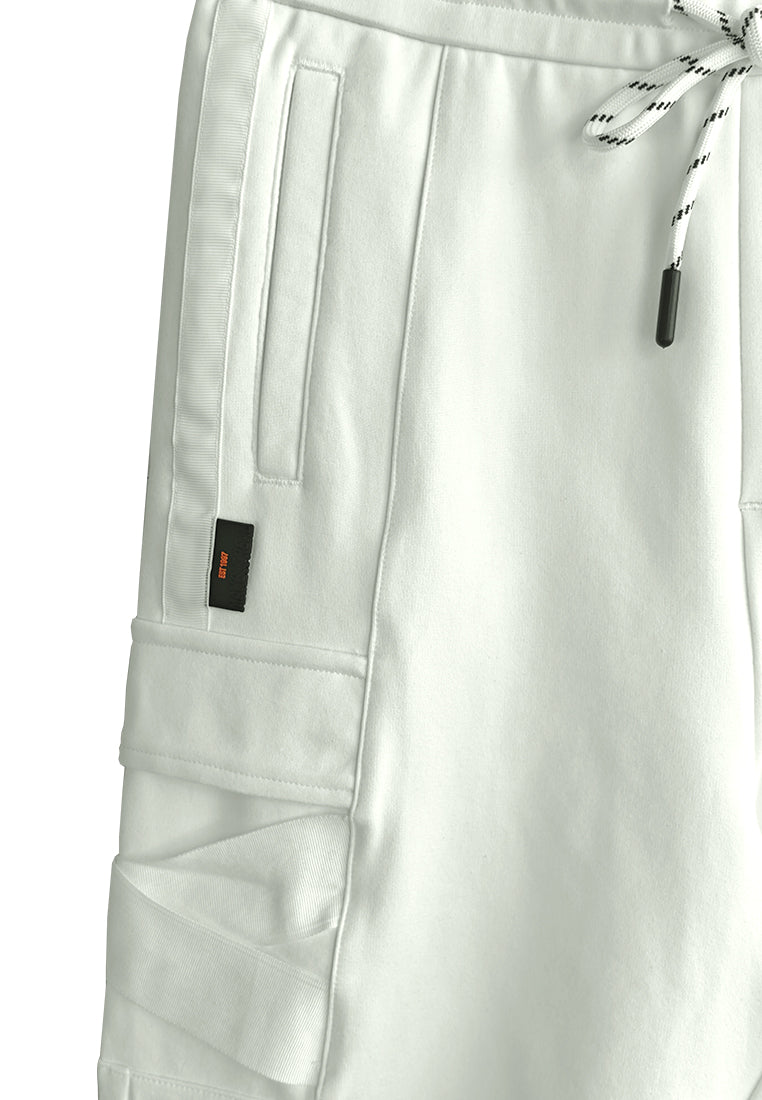 Men Short Jogger - White - 510241