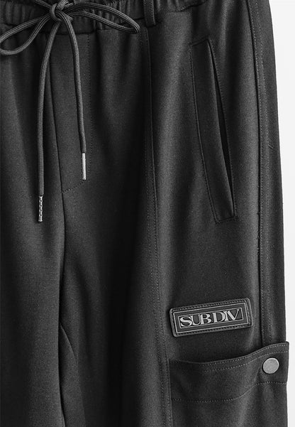 Men Long Jogger - Black - 410182