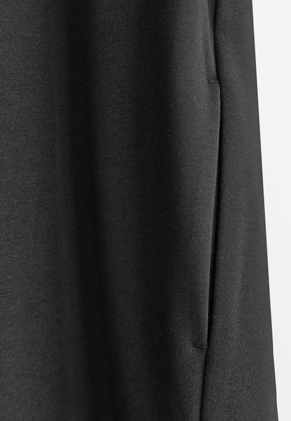 Women Sleeveless Midi Dress - Black - 510276