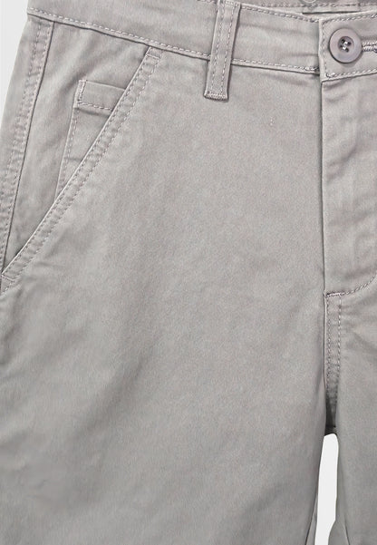 Men Short Pants - Light Grey - 510090