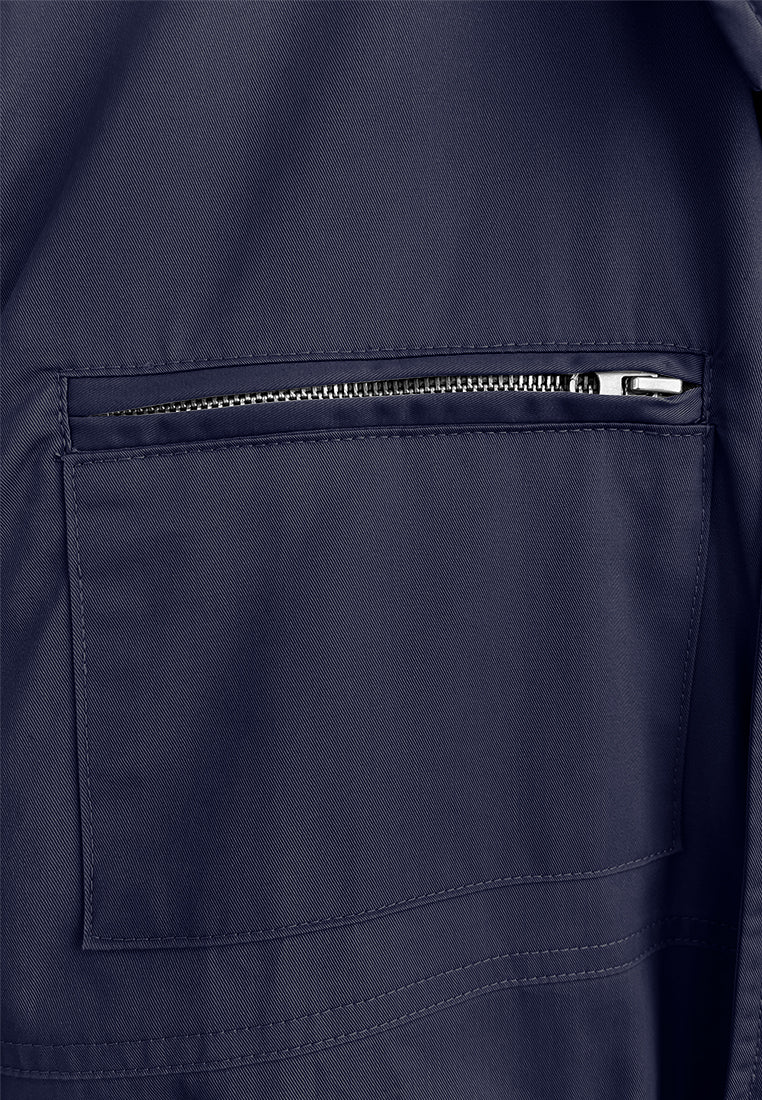 Men Oversized Bomber Jacket - Navy - 510262