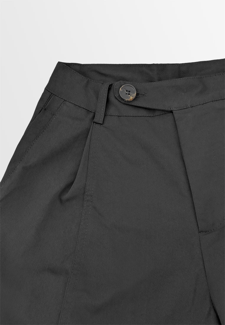 Women Wide Leg Pants - Black - 610340