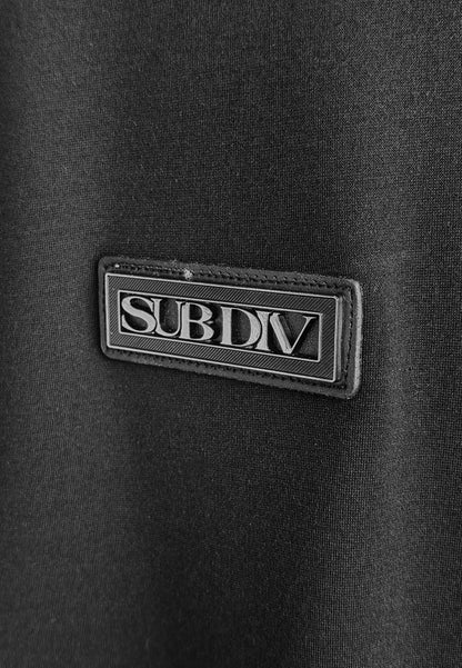 Men Oversized T-Shirt Short Sleeve - Black - 410174