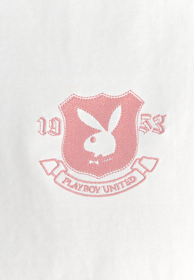 Playboy x SUB Women Sleeveless Fashion Tee - White - 610361