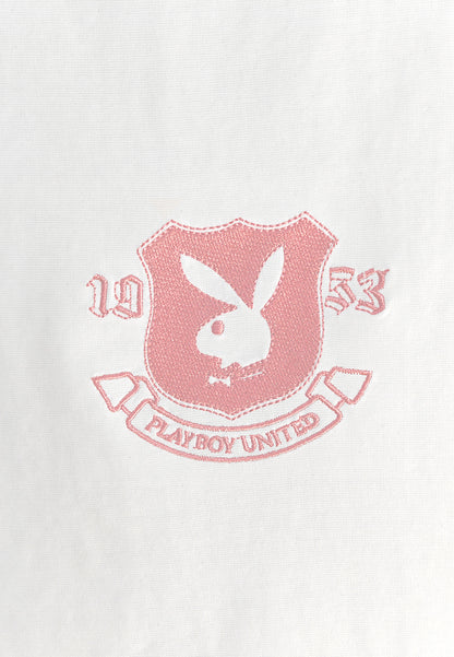 Playboy x SUB Women Sleeveless Fashion Tee - White - 610361
