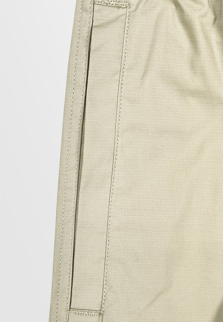 Men Long Cargo Pants - Light Khaki - 410093