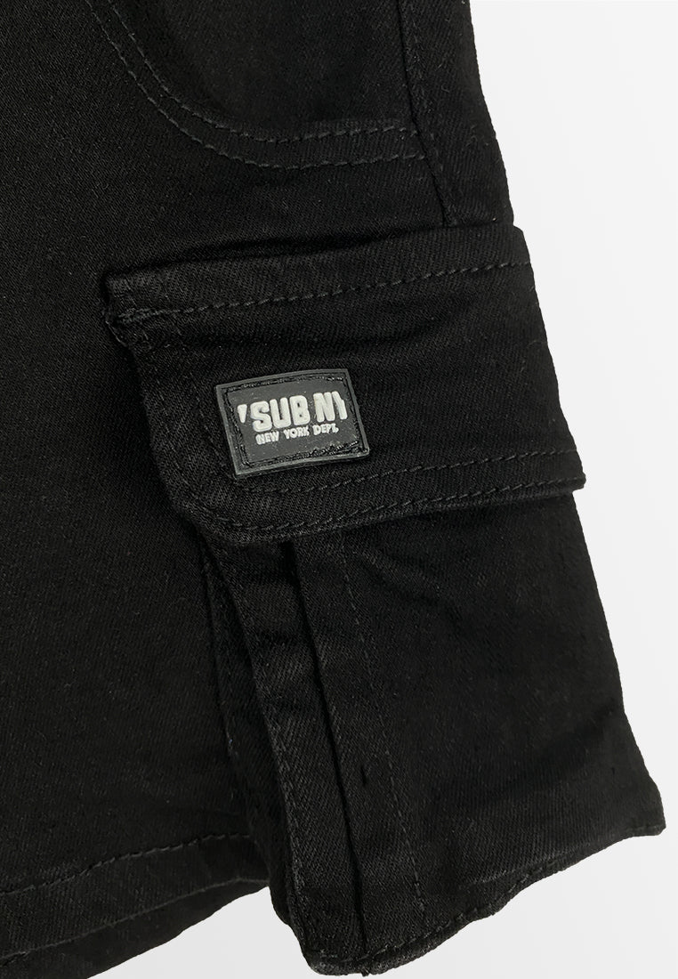 Women Short Jeans - Black - 310239