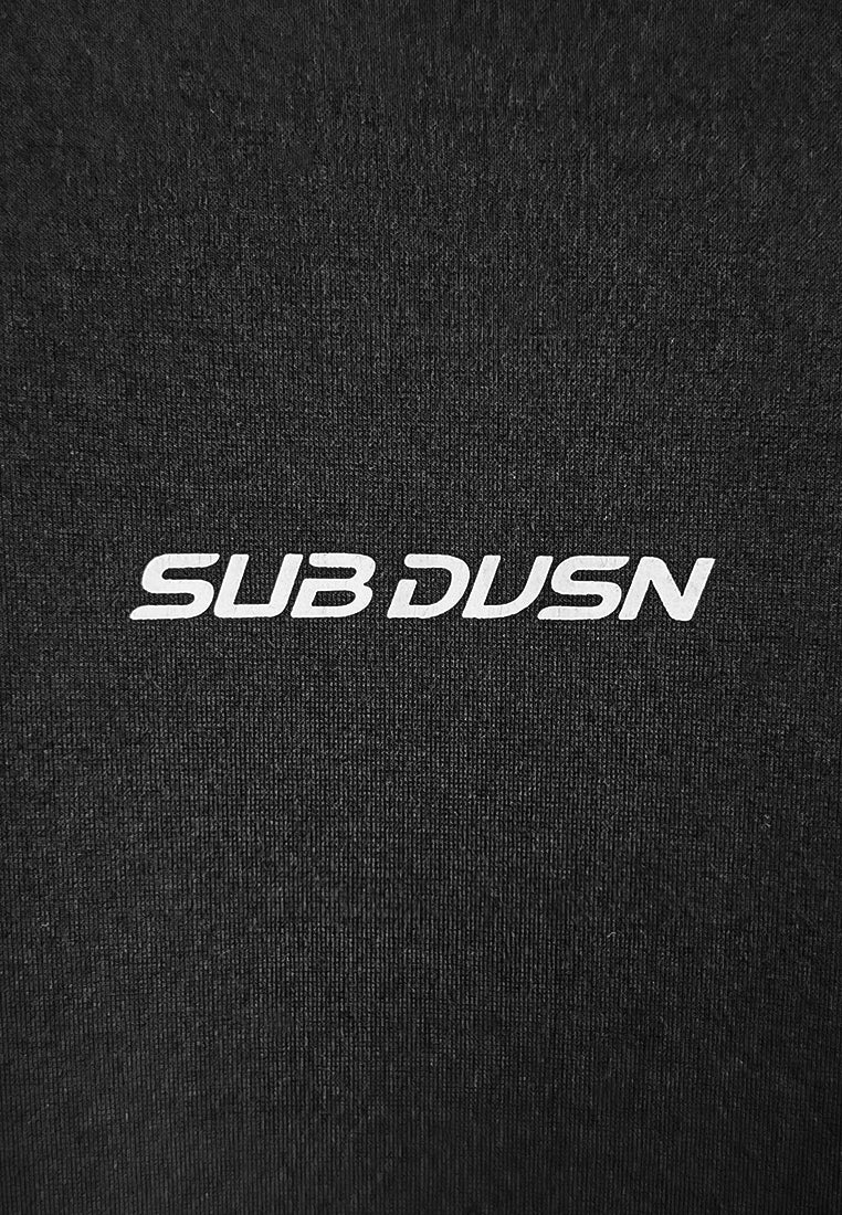 Men Oversized T-Shirt Short Sleeve - Black - 510361