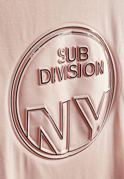 Men Short-Sleeve Graphic Tee - Pink - 510063