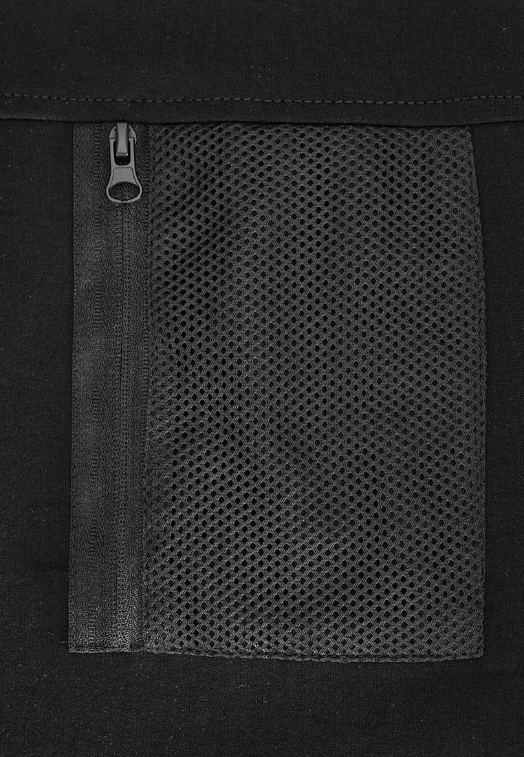 Men Oversized T-Shirt Short Sleeve - Black - 510165