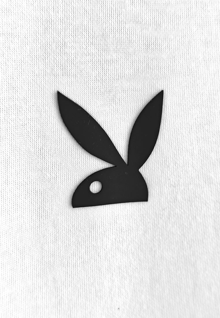 Playboy x SUB Men Oversized Fashion Tee - White - 610288