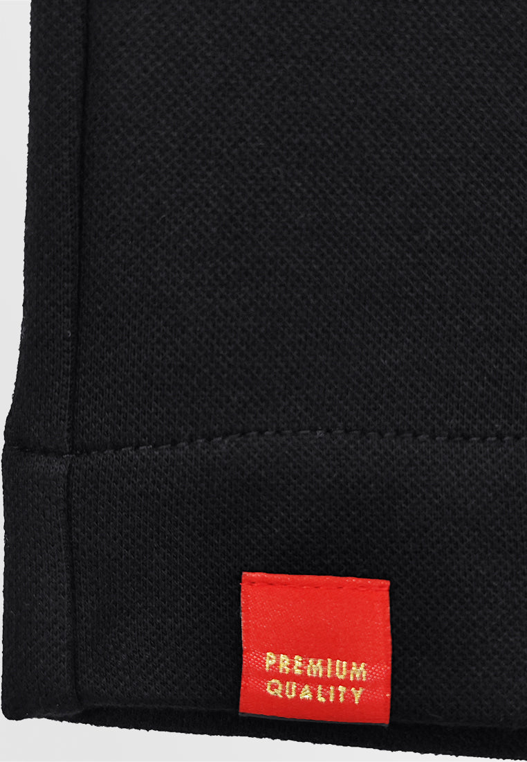Men Short-Sleeve Fashion Tee - Black - 410068
