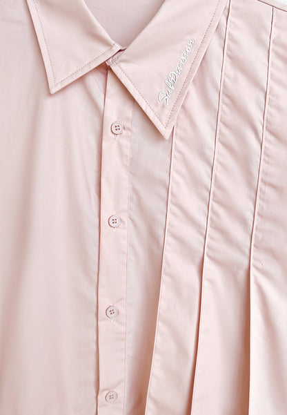[VALUE BUY] Women Long-Sleeve Shirt - Light Pink - 510038