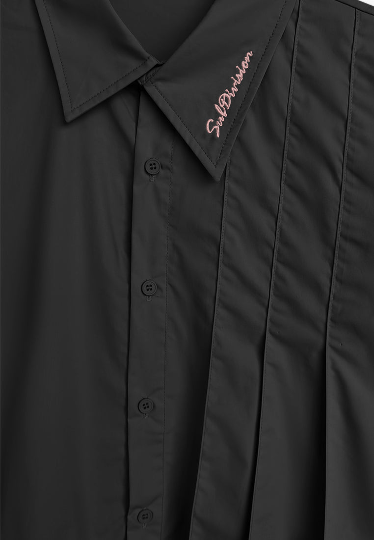 [VALUE BUY] Women Long-Sleeve Shirt - Black - 510039