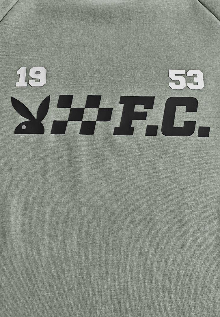 Playboy x SUB Men Oversized Fashion Tee - Grey - 610287