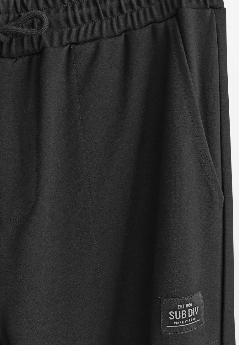 Men Long Jogger - Black - 510078