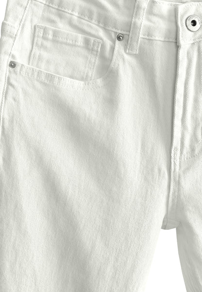 Men Slim Fit Long Jeans - White - 610294