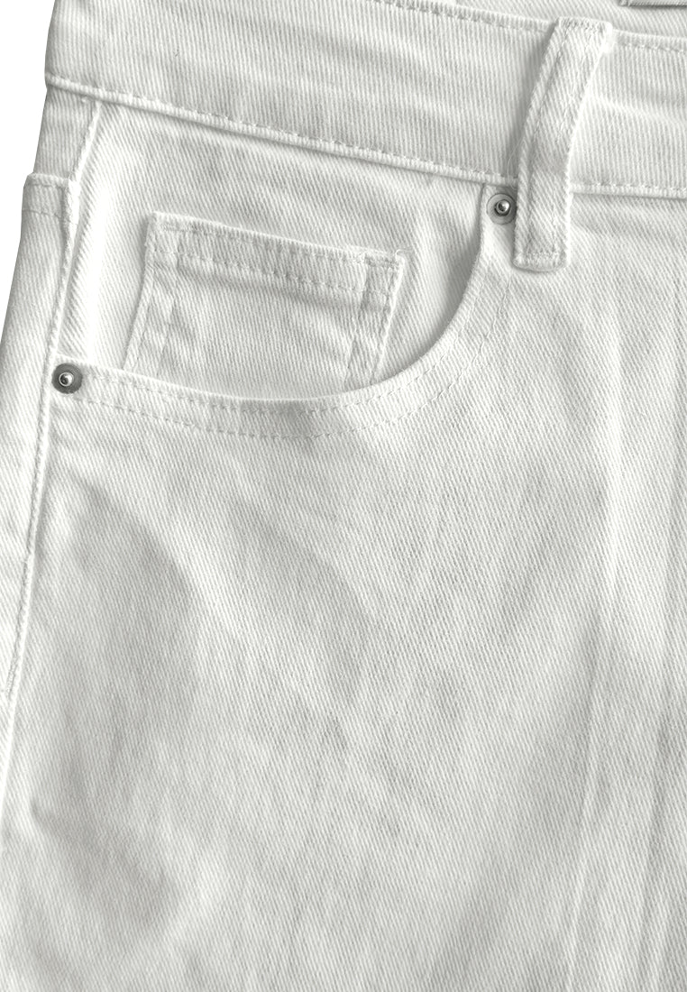 Men Short Jeans - White - 510268