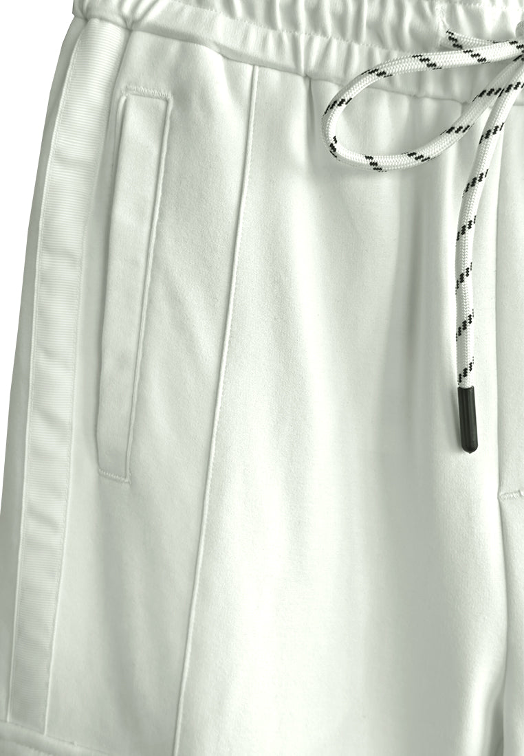 Men Long Jogger - White - 510243