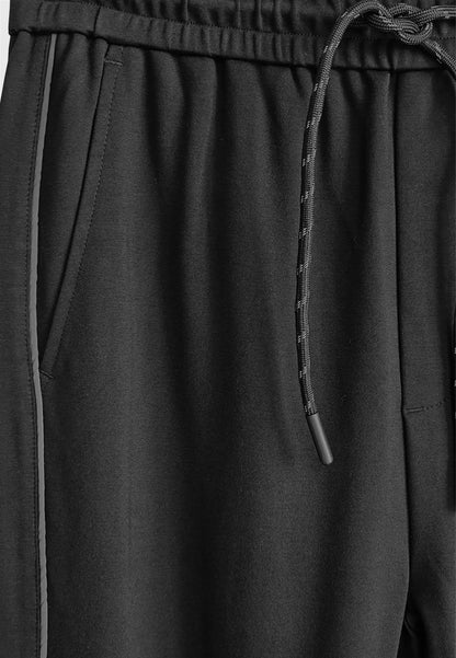 Men Long Jogger - Black - 610016