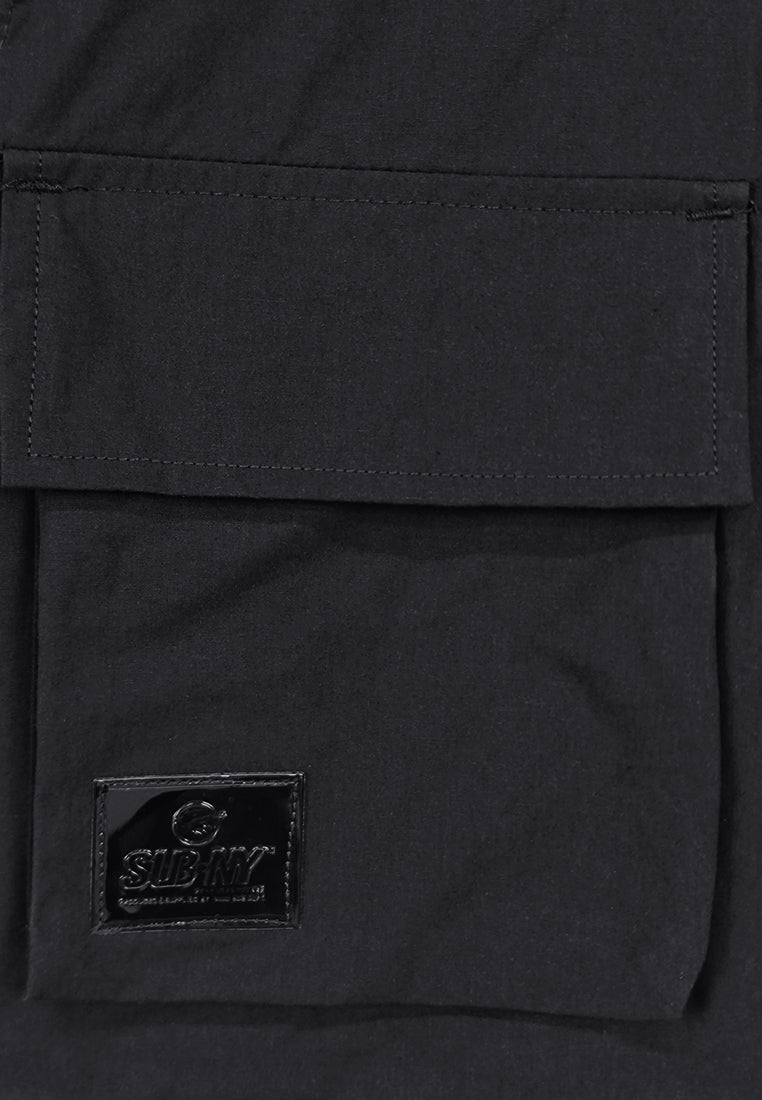 Women Crop Shirt - Black - 410084