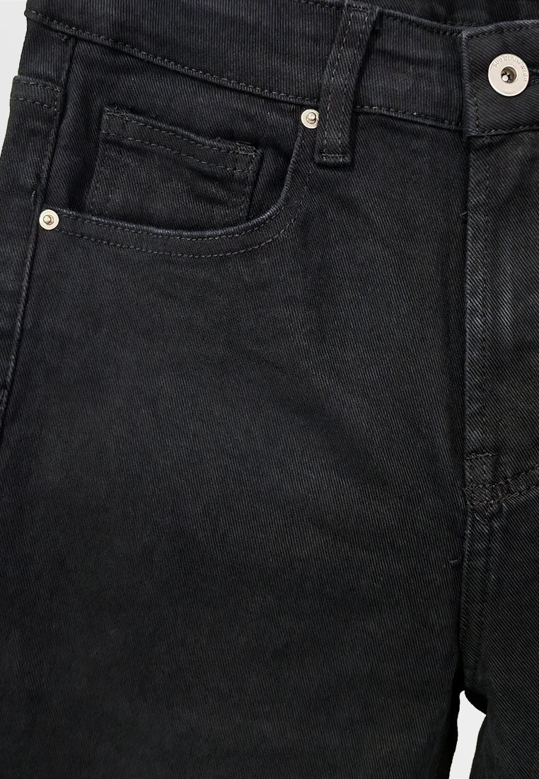Men Short Jeans - Black - 310211/510088