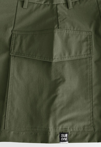 Women Short Pants - Army Green - 510057