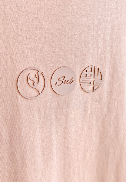 Men Short-Sleeve Graphic Tee - Pink - 510350