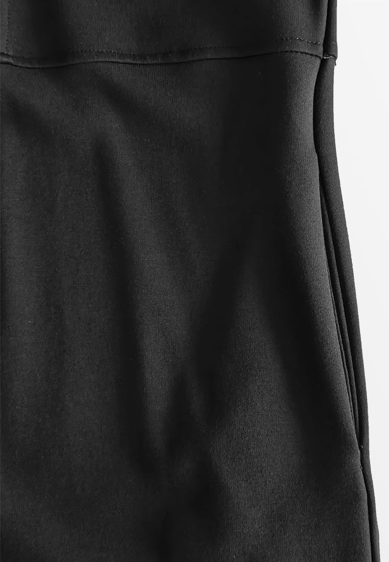 Women Midi Dress - Black - 410234