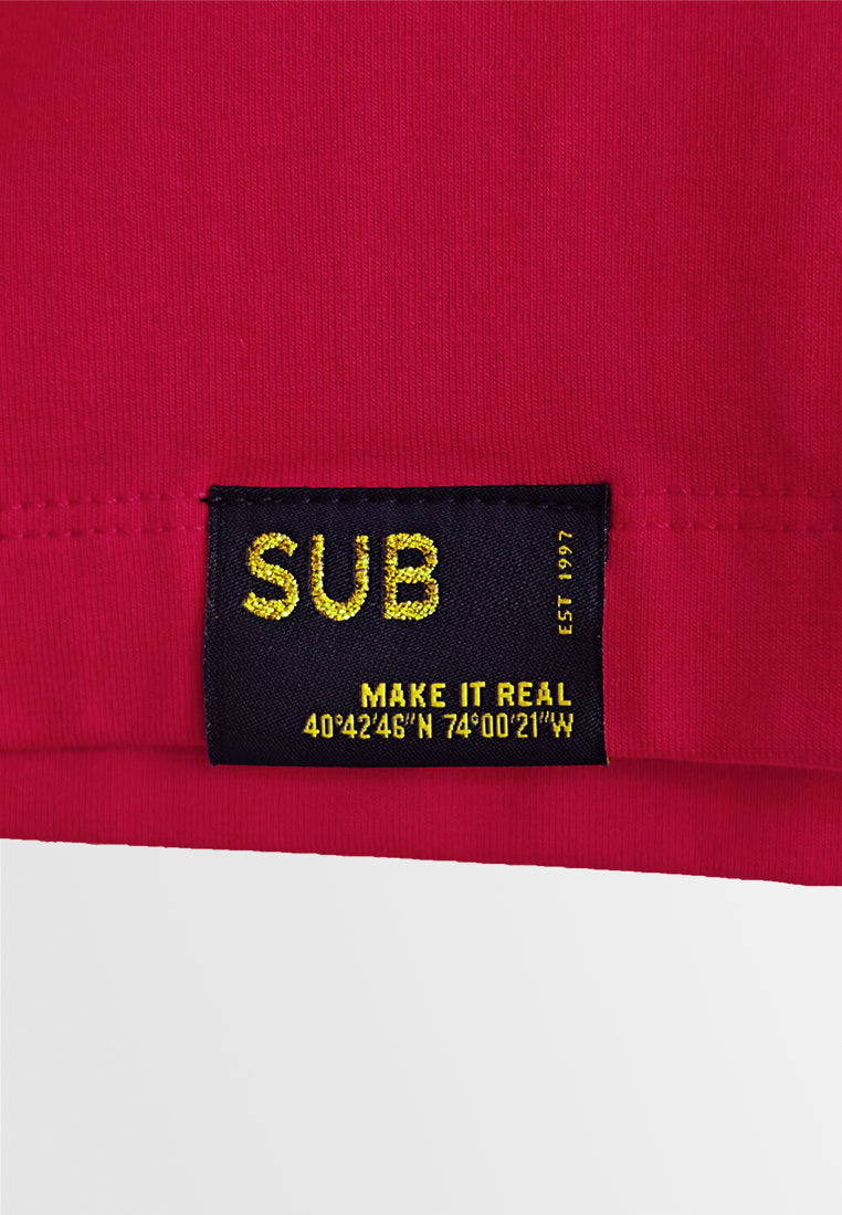 Men Short-Sleeve Graphic Tee - Red - 510353