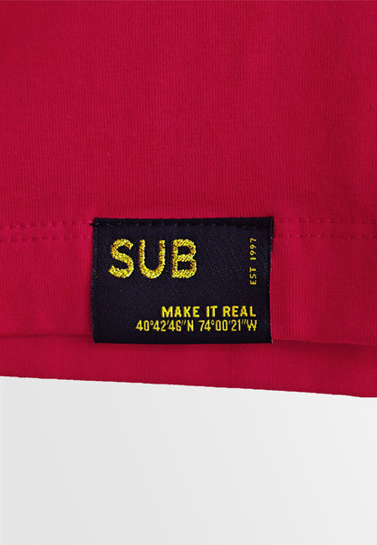 Men Short-Sleeve Graphic Tee - Red - 510353