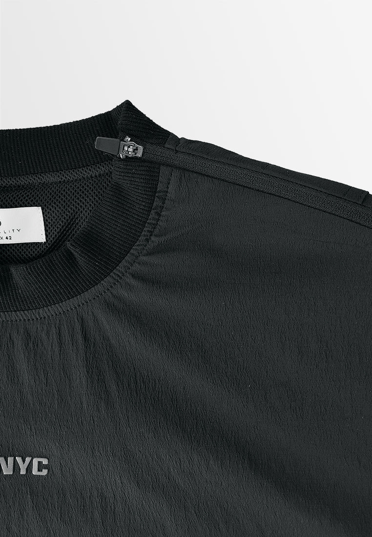 Men Long-Sleeve Sweatshirt - Black - 410211