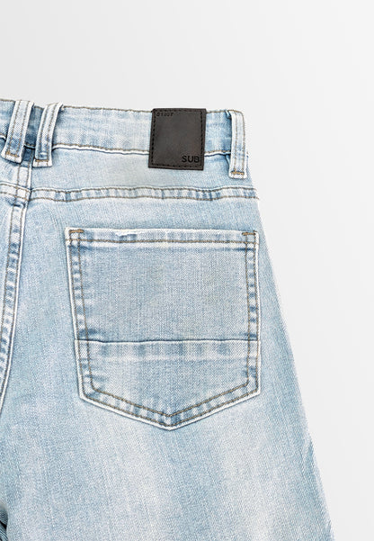 Women Skinny Fit Long Jeans - Light Blue - 610243