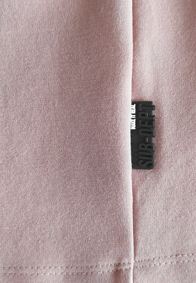 Women Short-Sleeve Fashion Tee - Pink - 510246