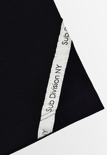 Women Short-Sleeve Fashion Tee - Black - 310003