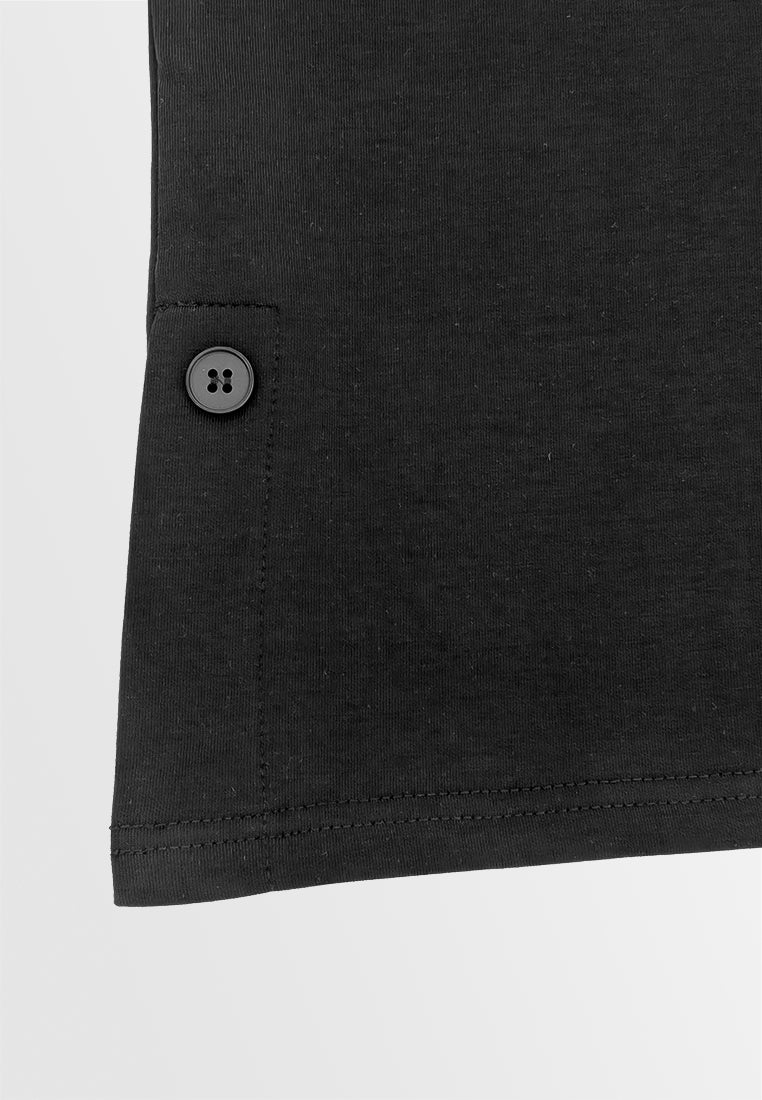 Women Oversized Fashion Tee - Black - 610327