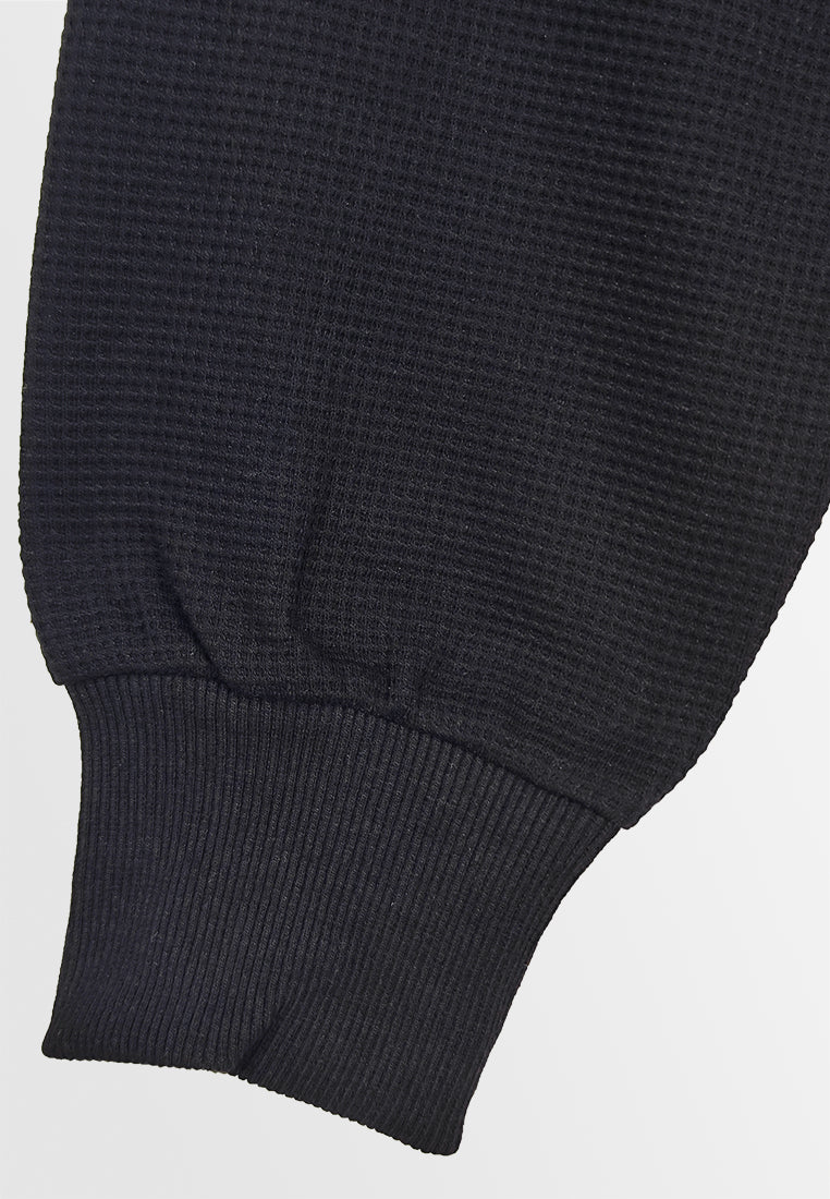 Men Long-Sleeve Sweatshirt - Black - 410011
