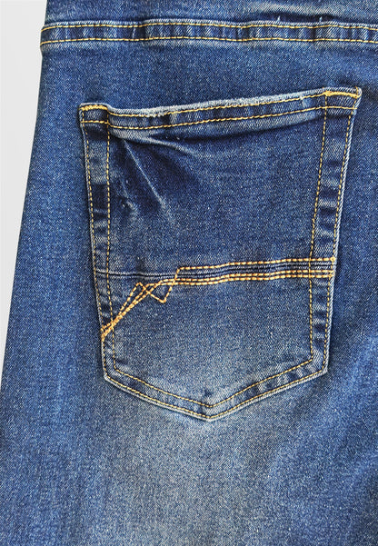 Men Skinny Fit Long Jeans - Blue - 610337