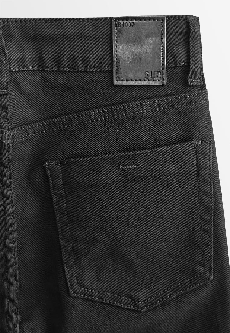 Women Skinny Fit Long Jeans - Black - 610344