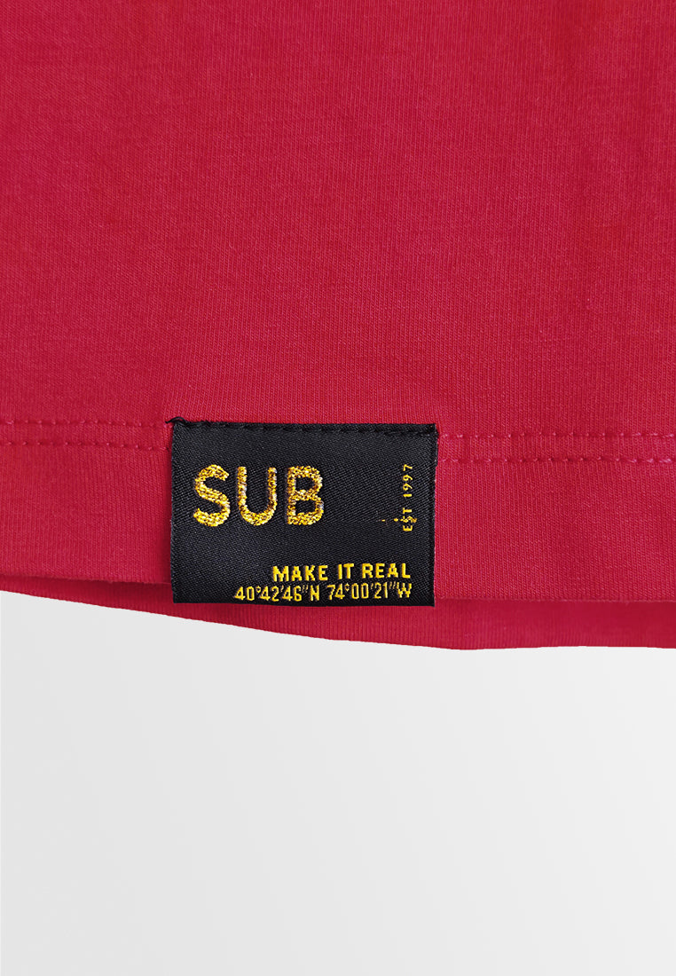 Men Short-Sleeve Graphic Tee - Red - 510349