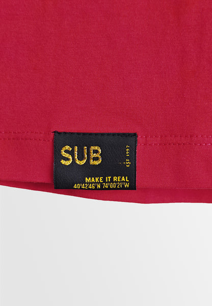 Men Short-Sleeve Graphic Tee - Red - 510349